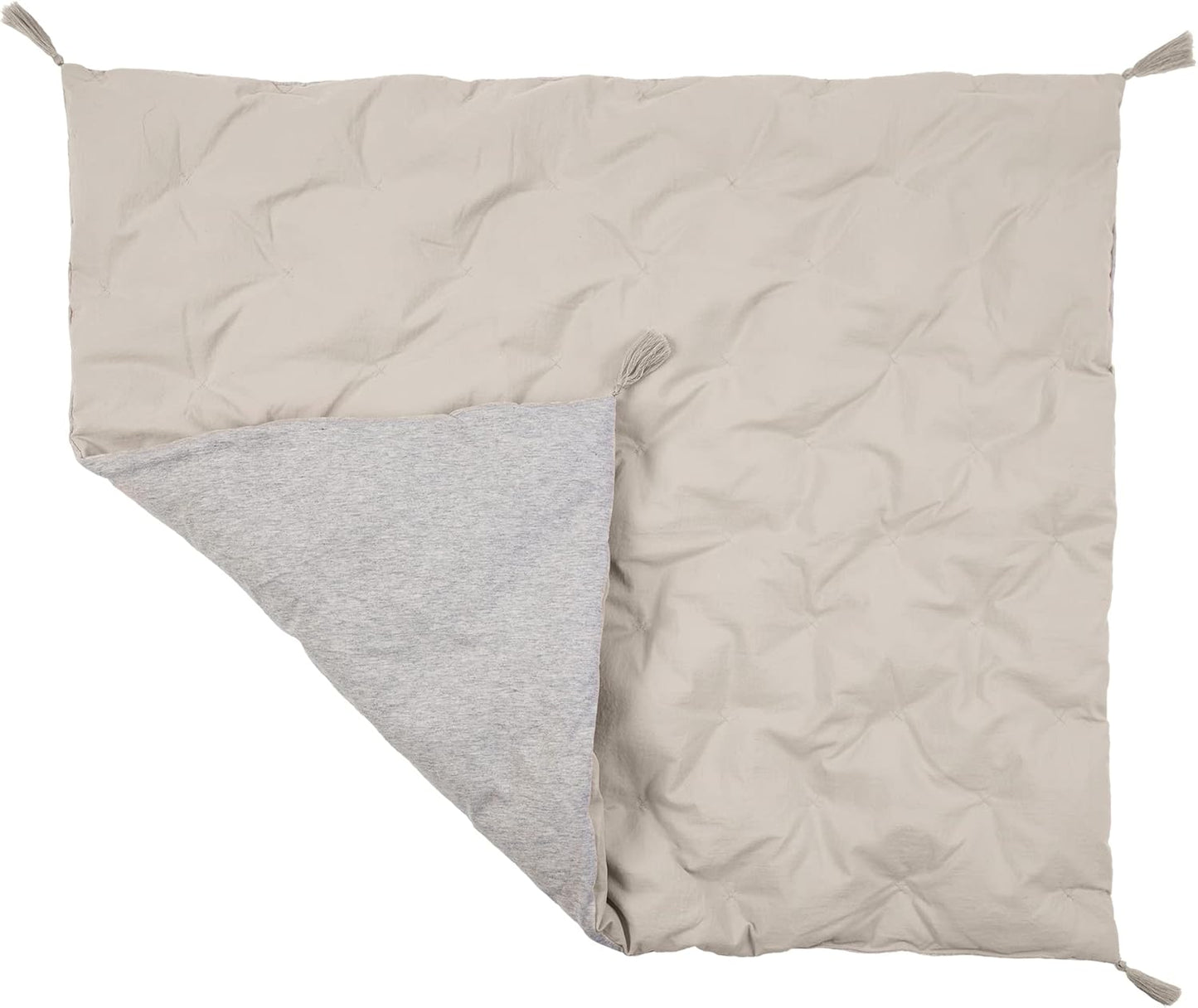 Sini Baby Blanket - Airy Duvet Baby Swaddle Blanket, 100% Breathable Cotton-Lined Lightweight Fluffy Sini Blankets, Multi Purpose Receiving for Boy & Girl | (Cameo)