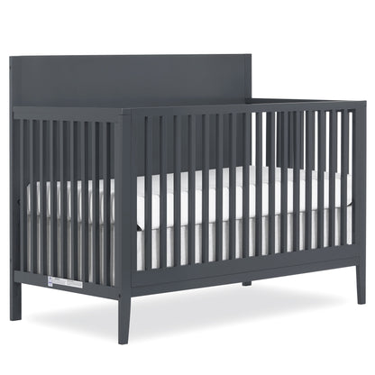 Sedona 3-In-1 Convertible Crib, New Zealand Pinewood, Non-Toxic Finish, Carbon