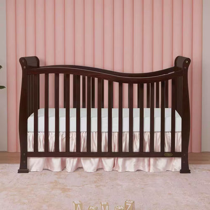 Violet Espresso 7 in 1-Convertible Lifestyle Crib