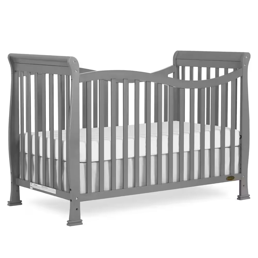 Violet Espresso 7 in 1-Convertible Lifestyle Crib