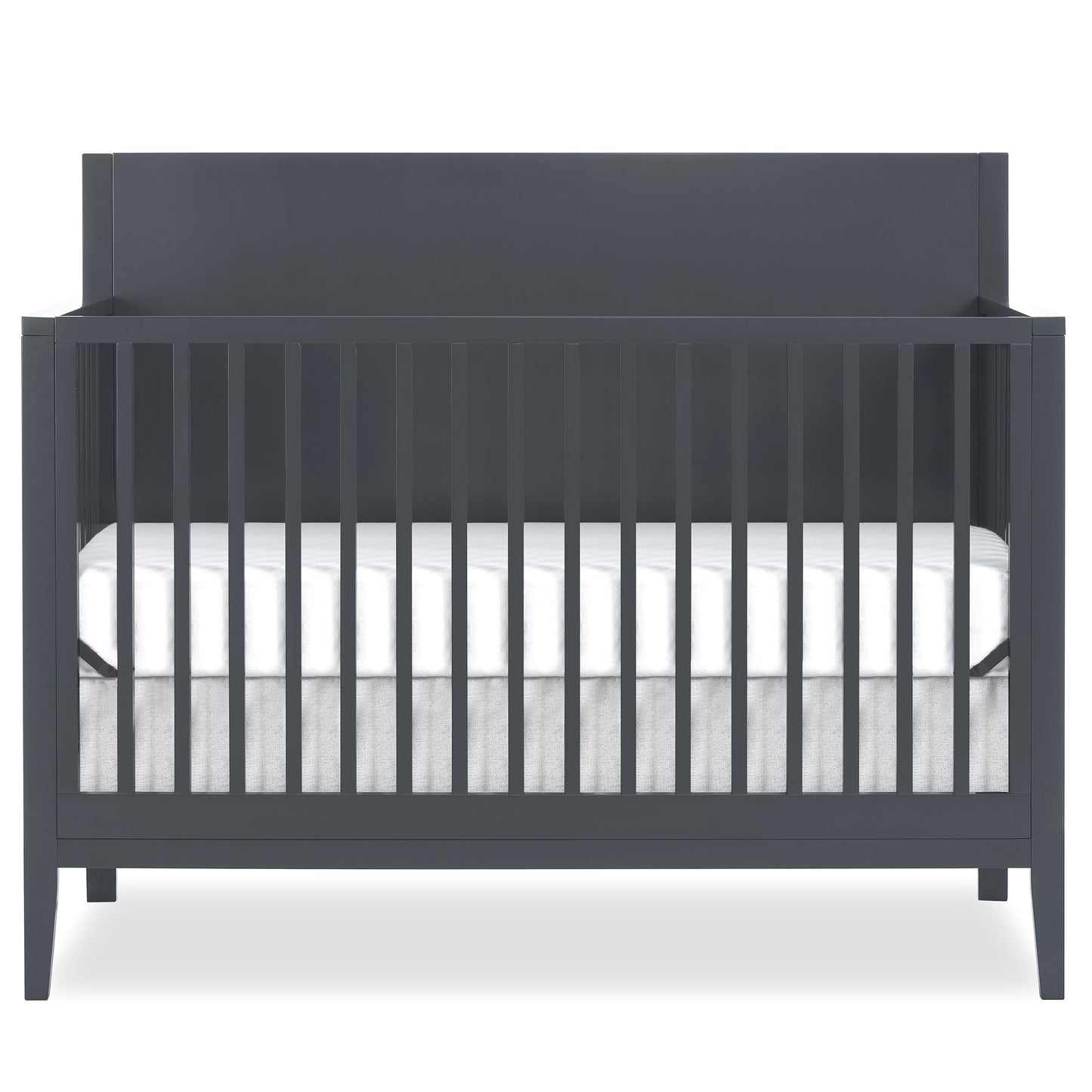 Sedona 3-In-1 Convertible Crib, New Zealand Pinewood, Non-Toxic Finish, Carbon