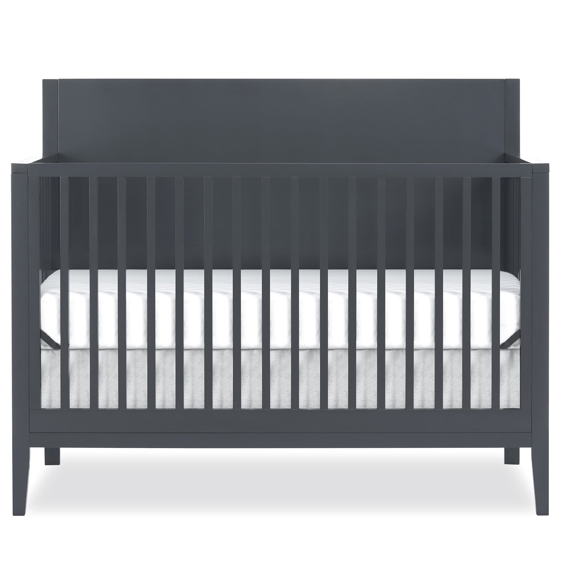 Sedona 3-In-1 Convertible Crib, New Zealand Pinewood, Non-Toxic Finish, Carbon