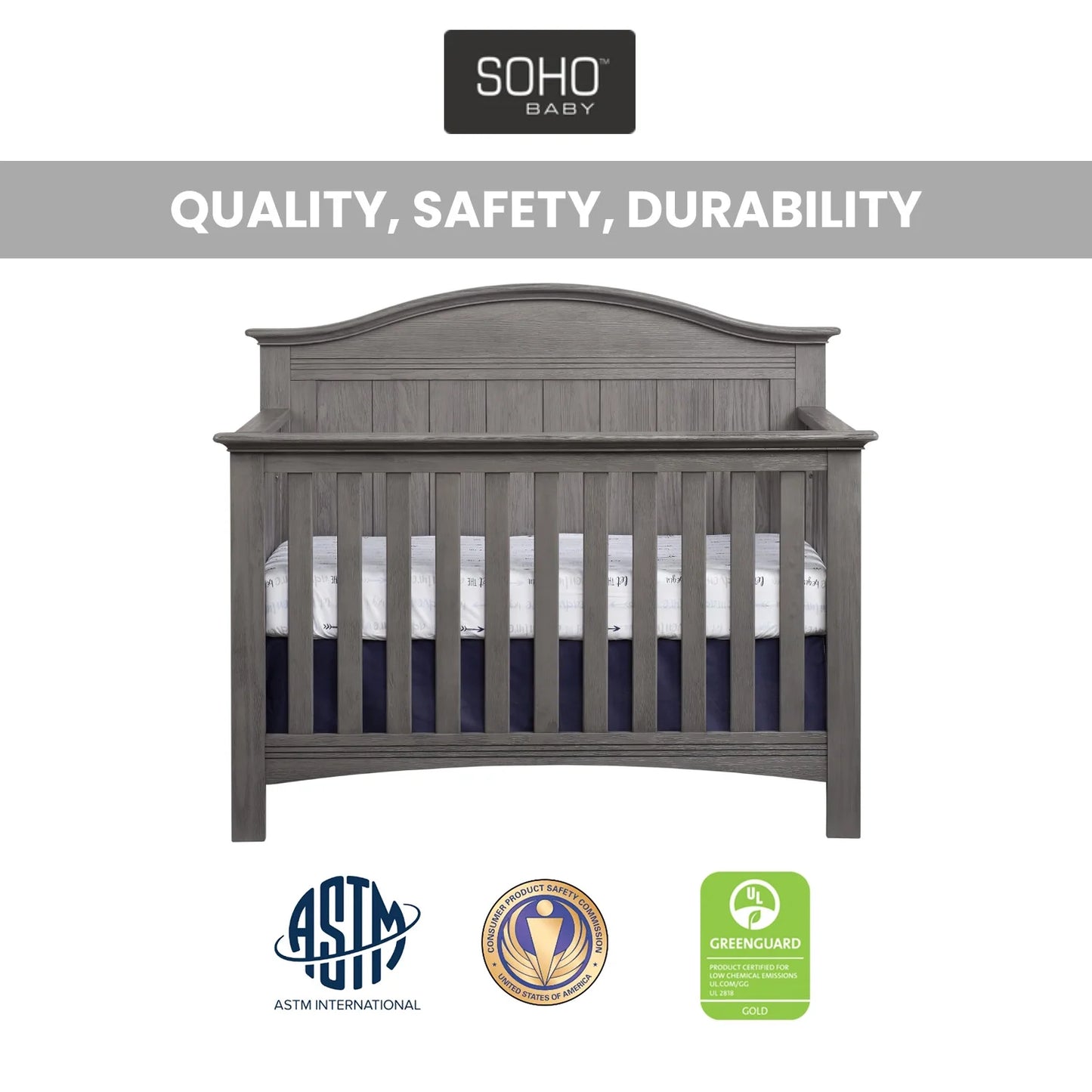 Sheridan 4-In-1 Convertible Crib