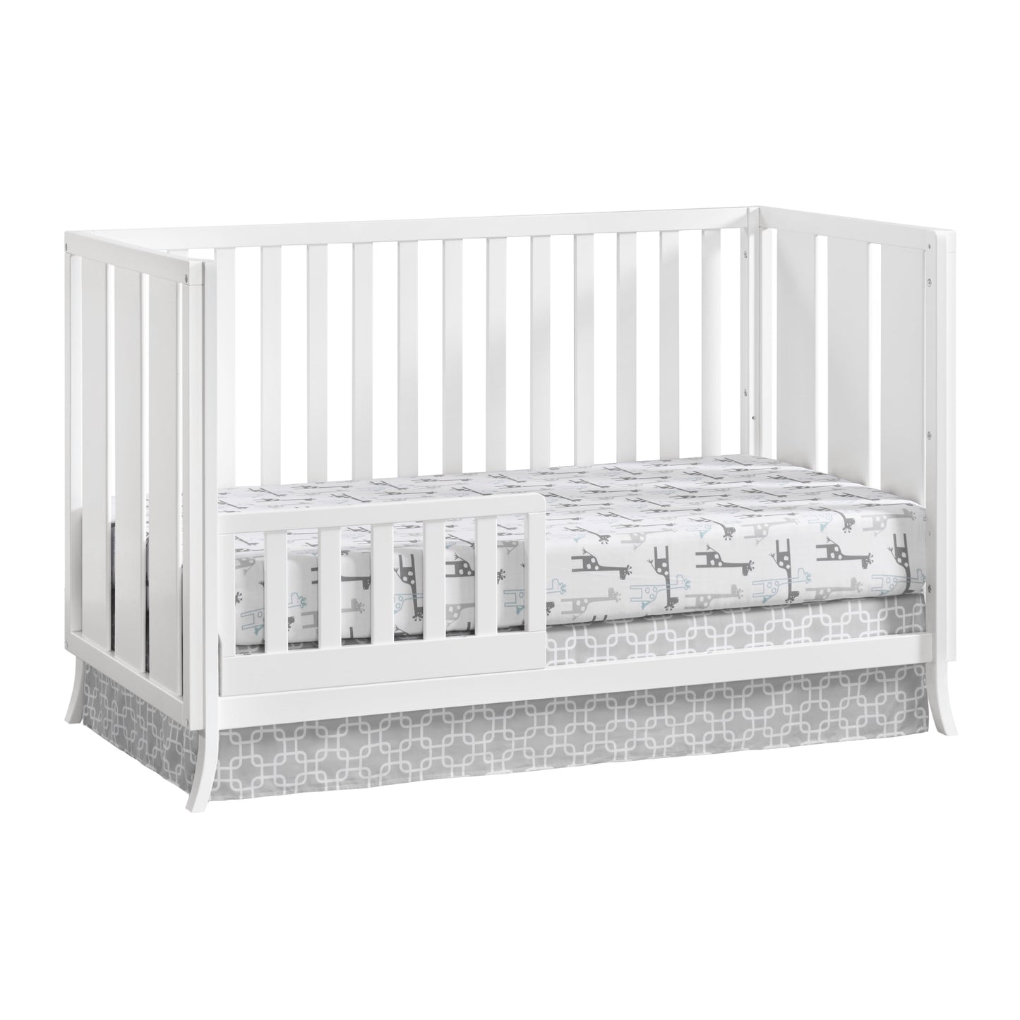 Arlie 4 in 1 Convertible Island Crib White