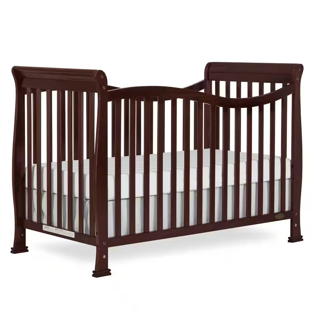 Violet Espresso 7 in 1-Convertible Lifestyle Crib