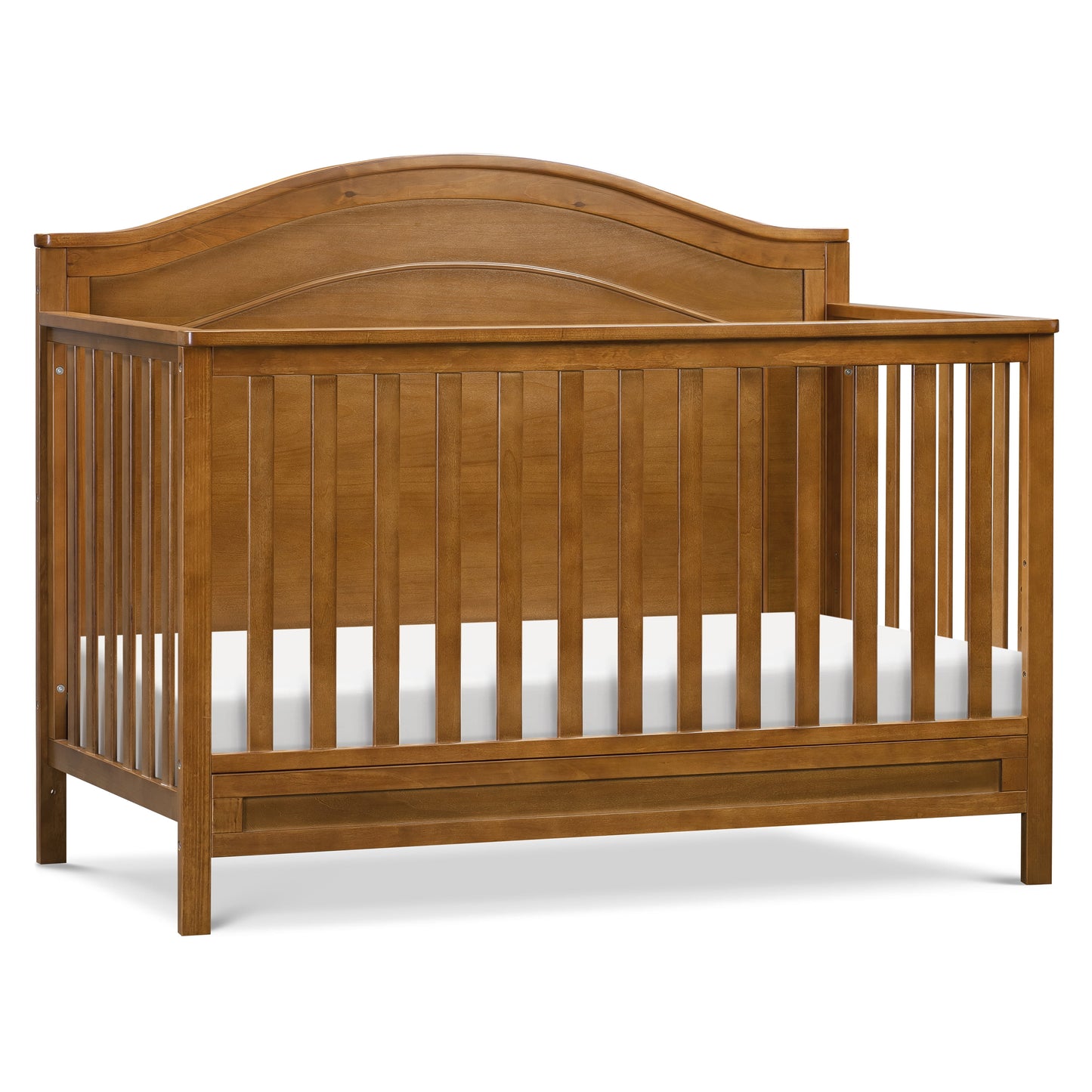 Charlie 4-In-1 Convertible Crib, Greenguard Gold Certified, Ebony