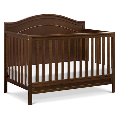 Charlie 4-In-1 Convertible Crib, Greenguard Gold Certified, Ebony