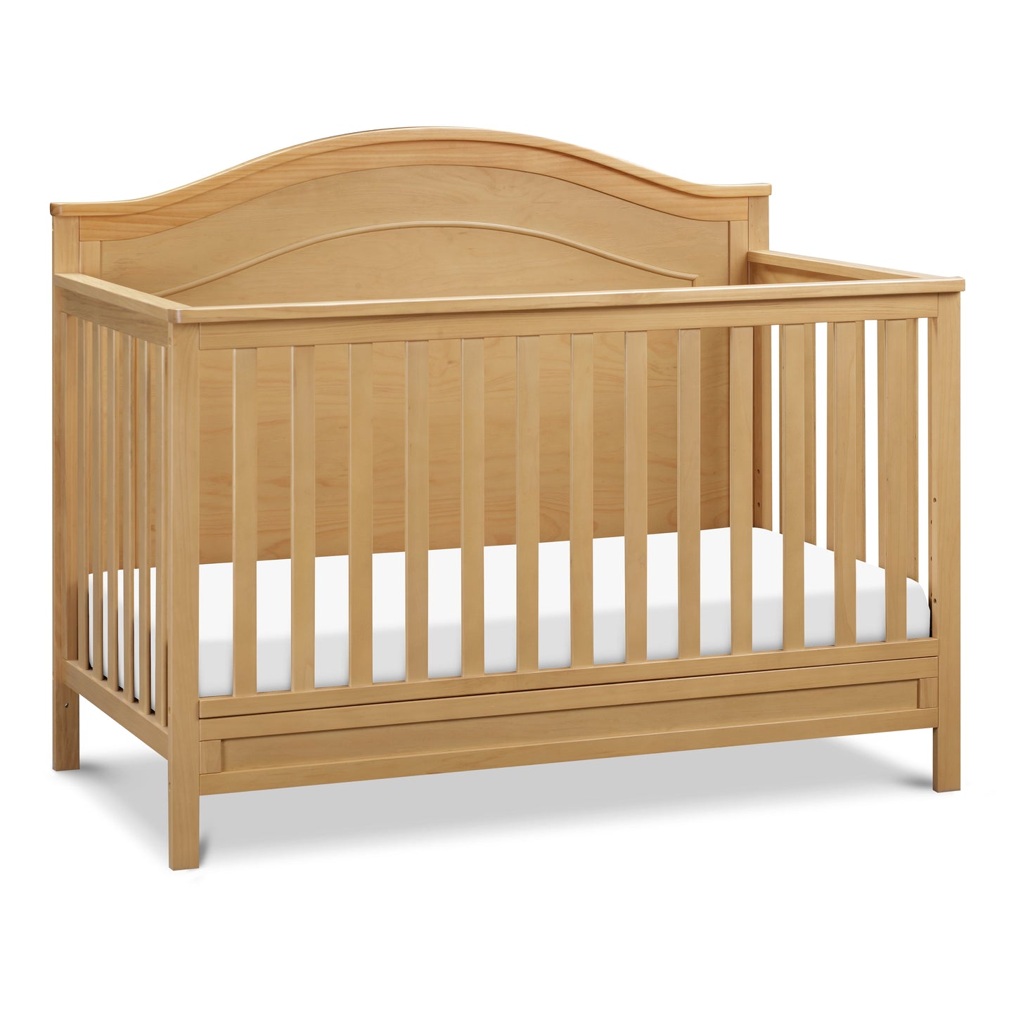 Charlie 4-In-1 Convertible Crib, Greenguard Gold Certified, Ebony