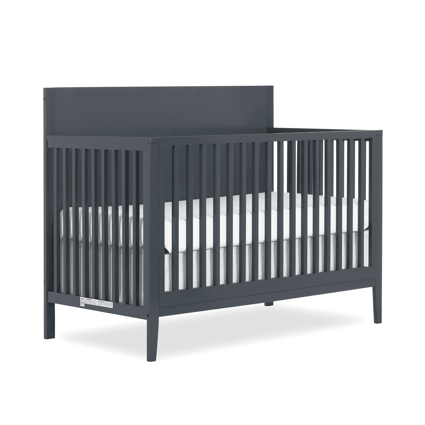 Sedona 3-In-1 Convertible Crib, New Zealand Pinewood, Non-Toxic Finish, Carbon