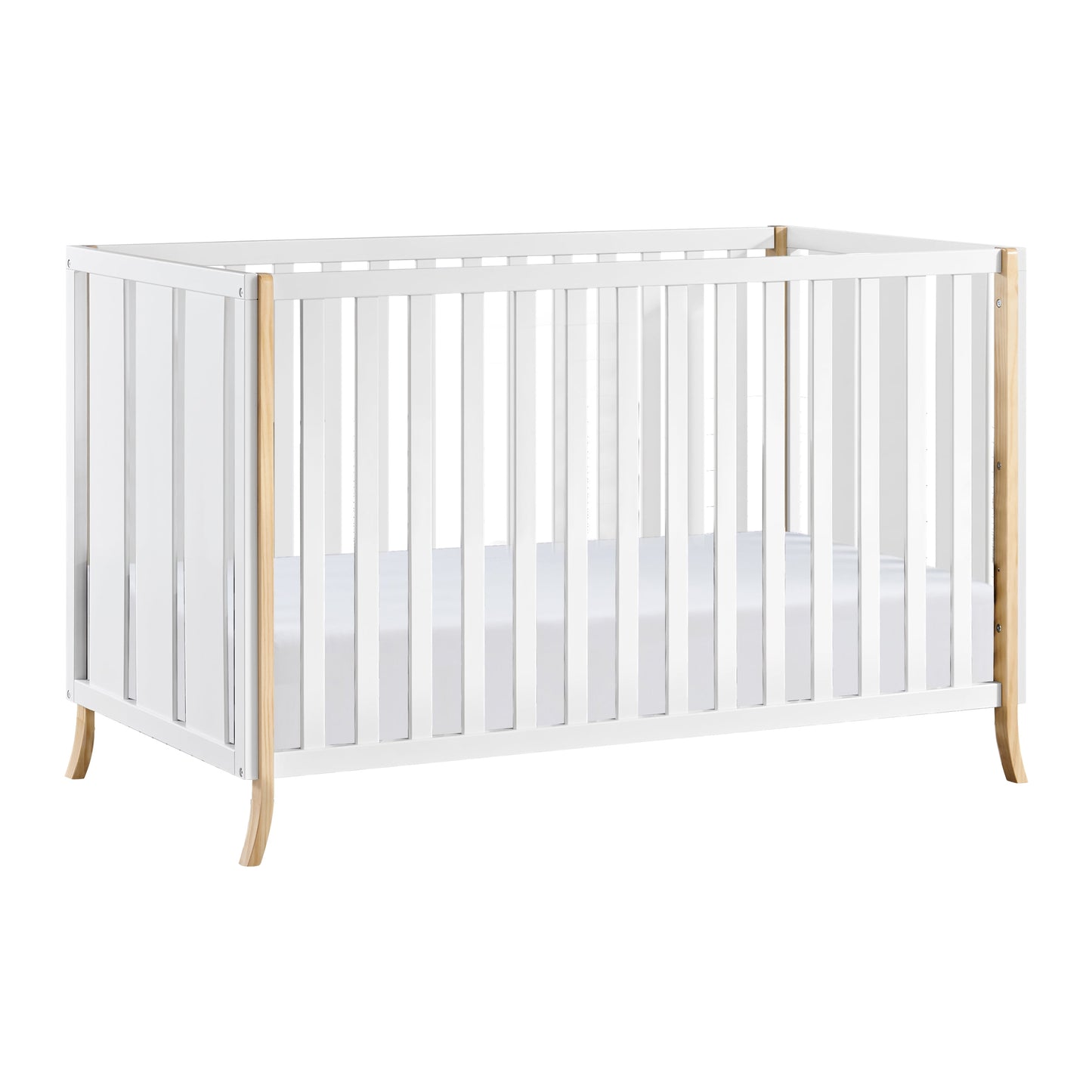 Arlie 4 in 1 Convertible Island Crib White