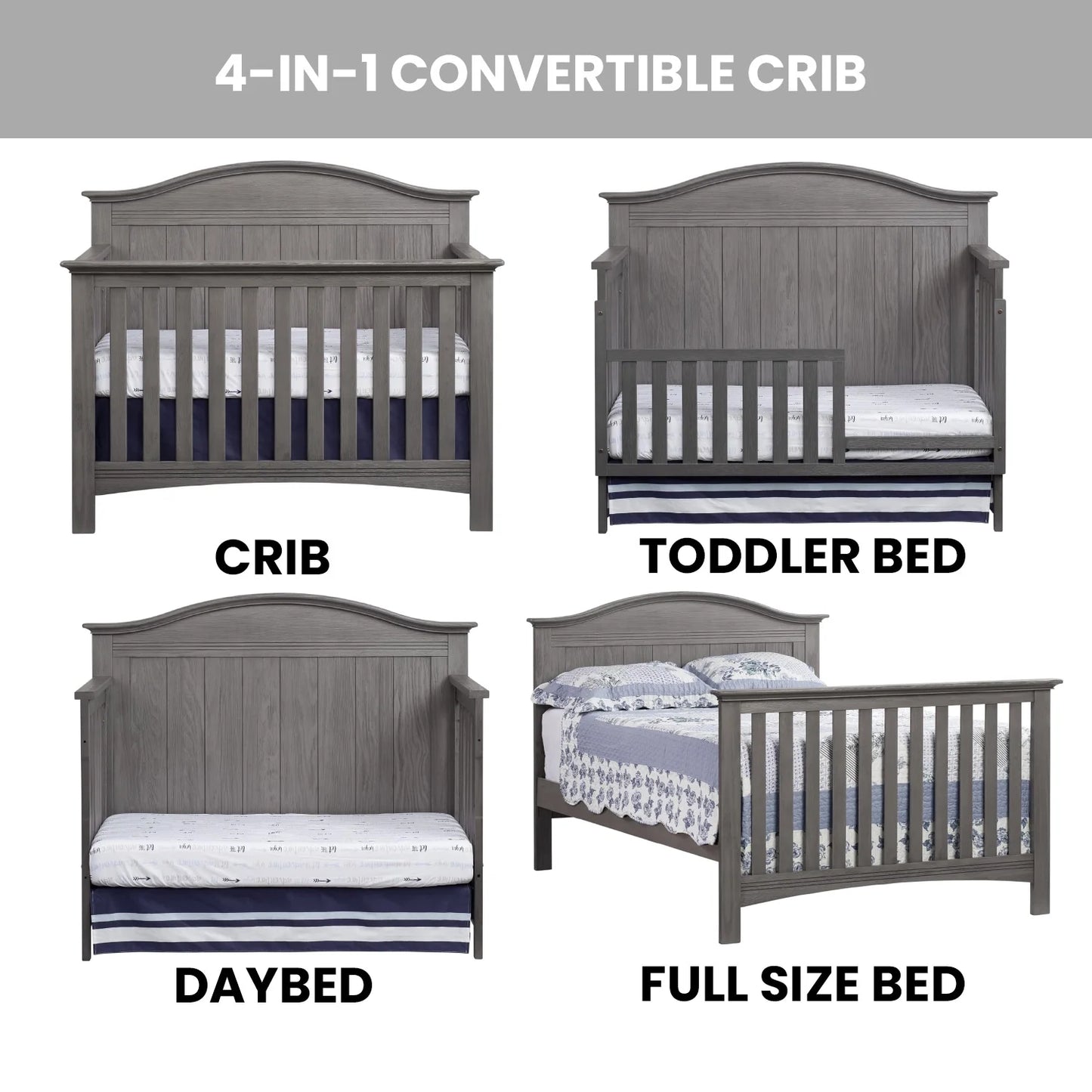 Sheridan 4-In-1 Convertible Crib
