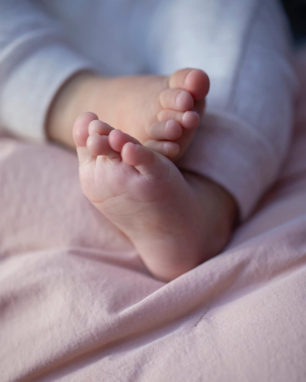 Sini Baby Blanket - Airy Duvet Baby Swaddle Blanket, 100% Breathable Cotton-Lined Lightweight Fluffy Sini Blankets, Multi Purpose Receiving for Boy & Girl | (Cameo)