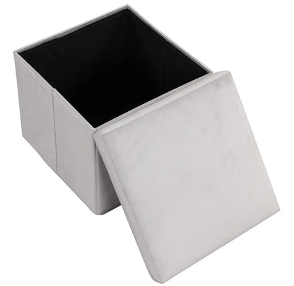 Sonia Upholstered Swivel Glider W/ Storage Ottoman, Grey