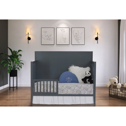 Sedona 3-In-1 Convertible Crib, New Zealand Pinewood, Non-Toxic Finish, Carbon